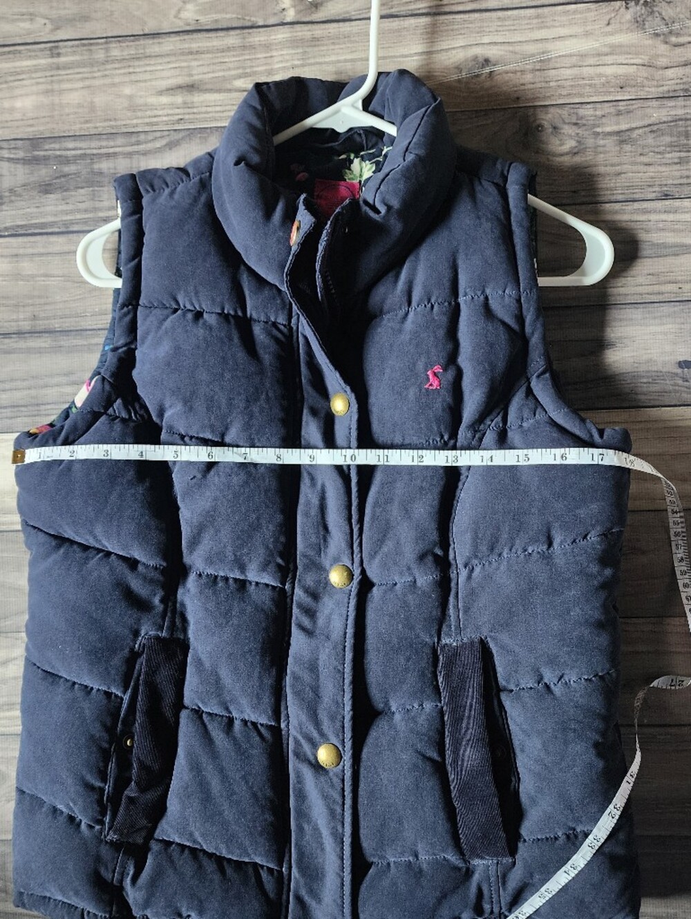 Joules Navy Blue Gilet/Vest Size 6 - Picture 8 of 10